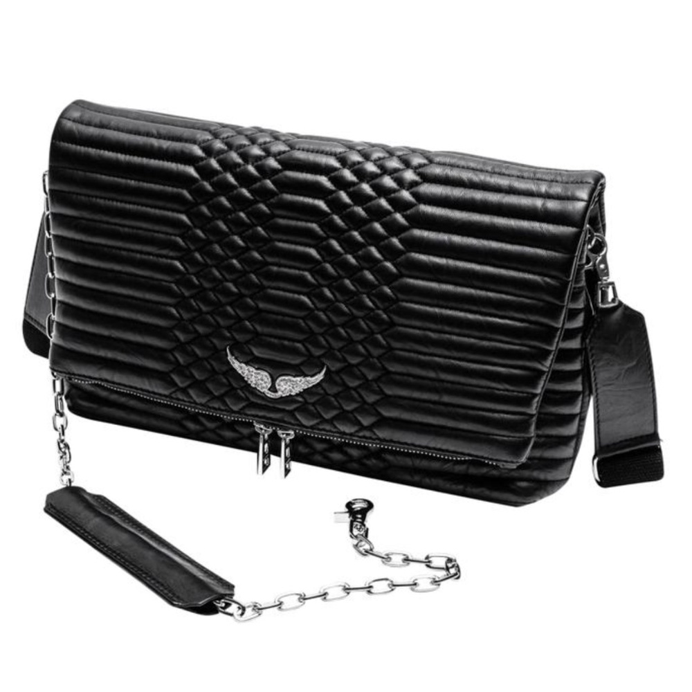 Zadig & Voltaire ROCKY XL MATELASSE BAG NWT